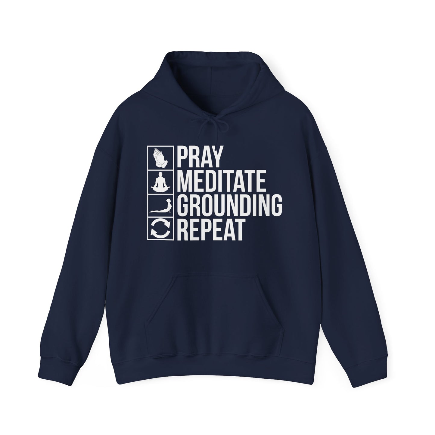 Repeat Unisex Heavy Blend Hooded Sweatshirt