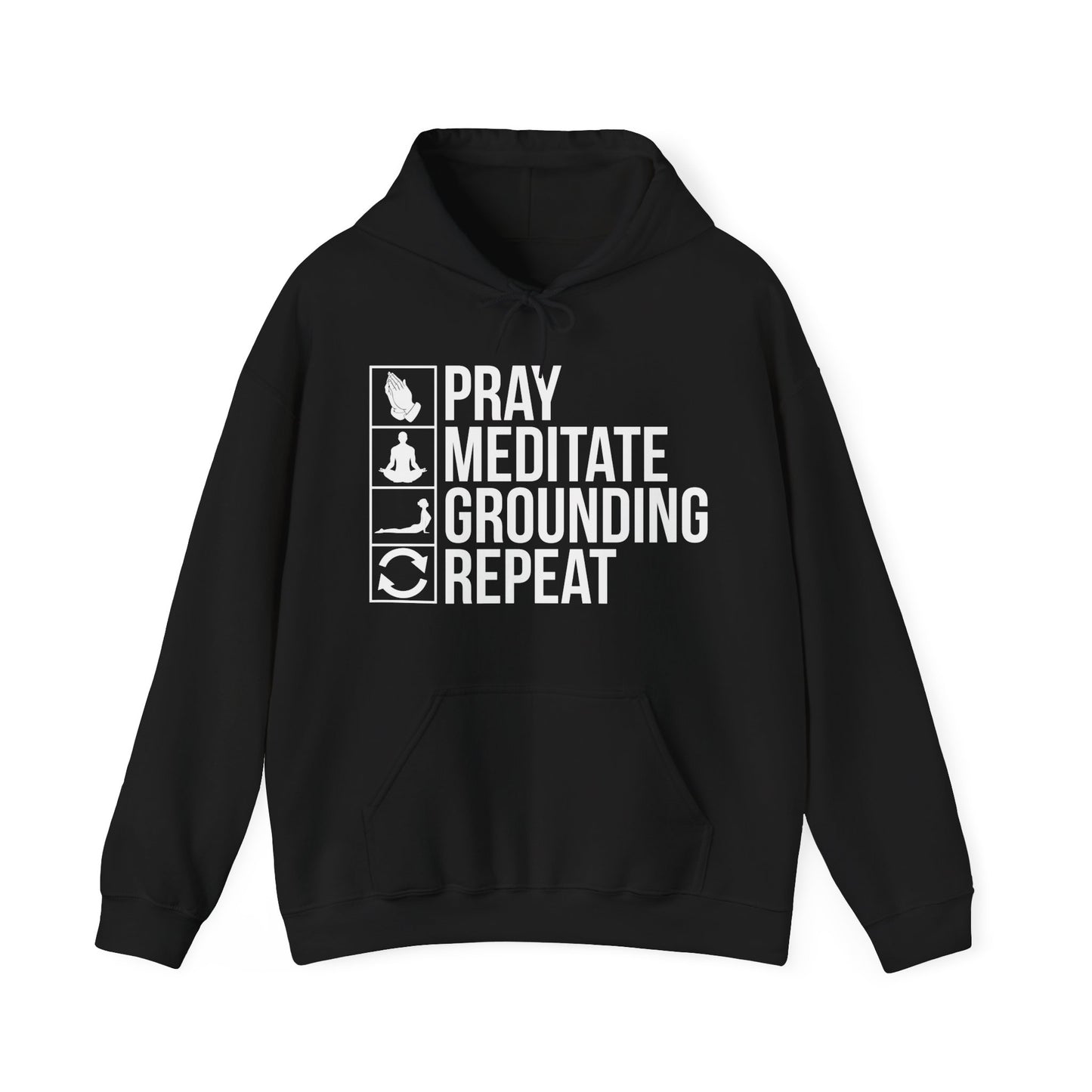 Repeat Unisex Heavy Blend Hooded Sweatshirt