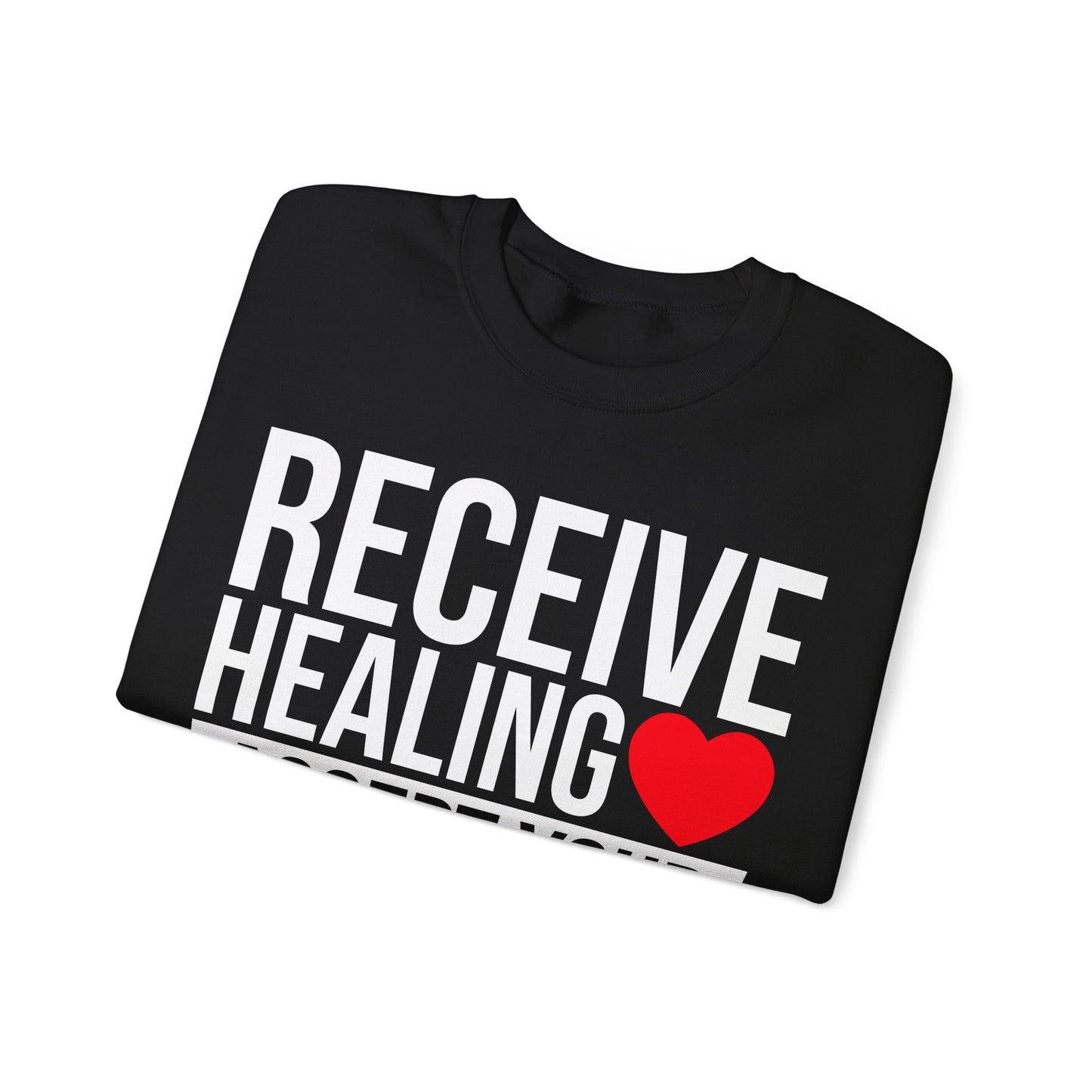 Receive Healing Crewneck Sweatshirt - Unisex Heavy Blend