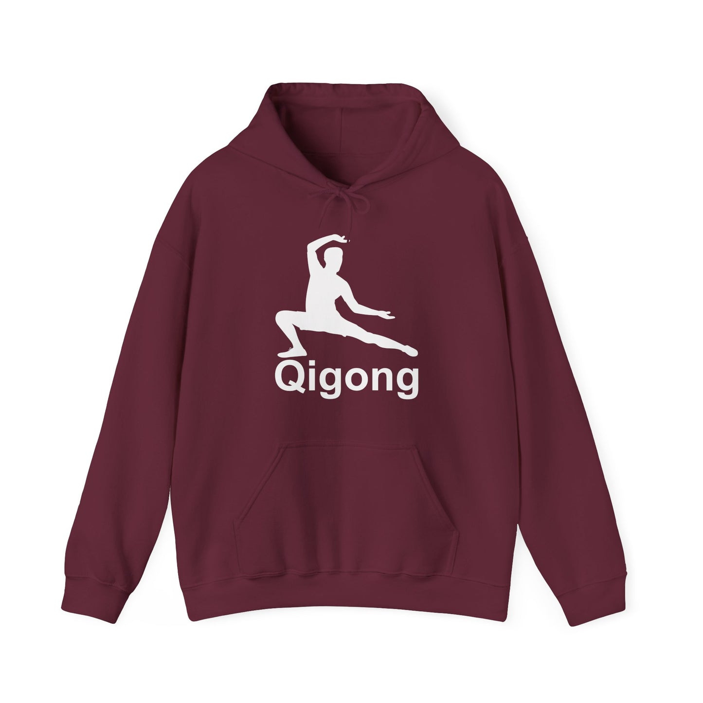 Qigong Unisex Heavy Blend Hooded Sweatshirt