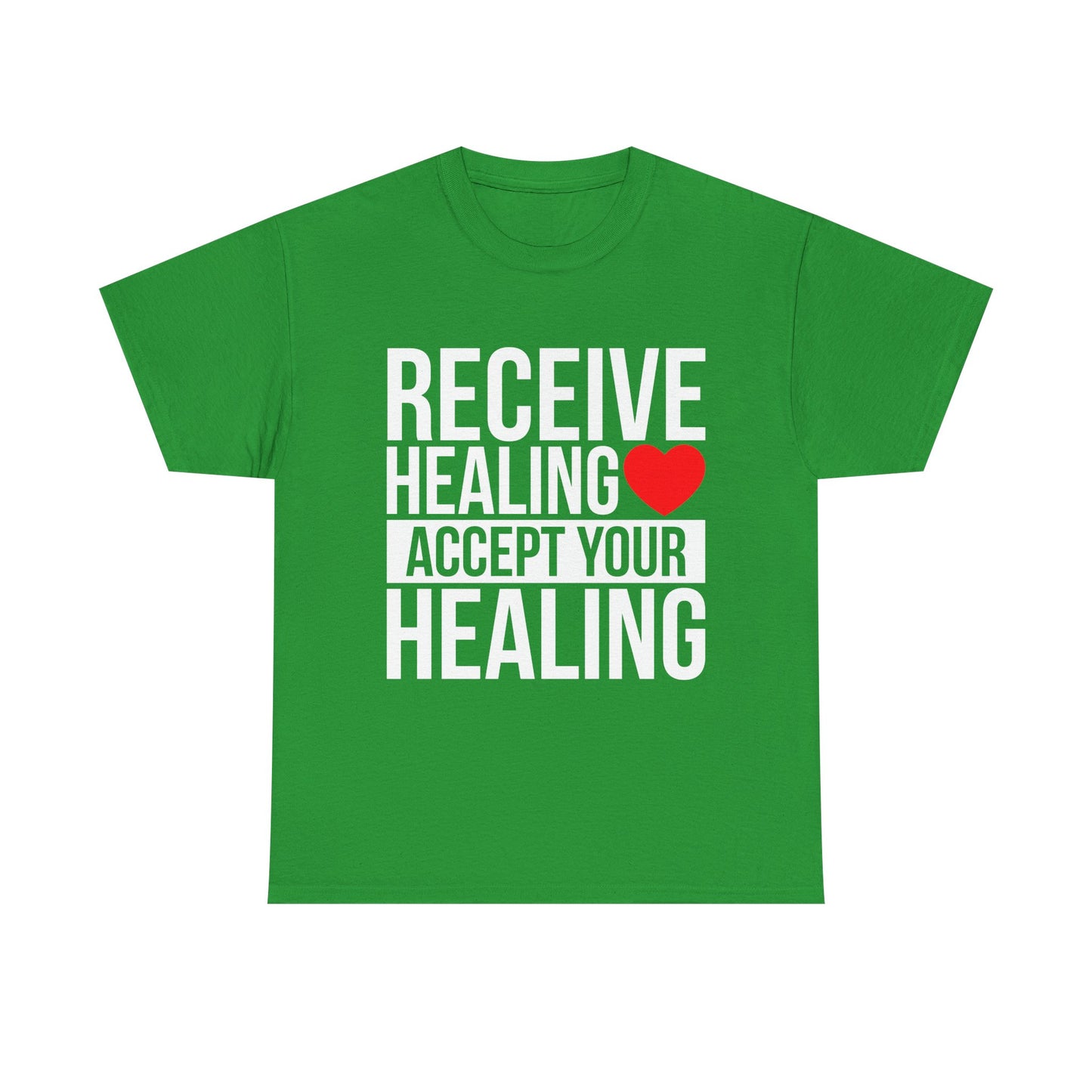 Unisex Heart Healing Heavy Cotton Tee