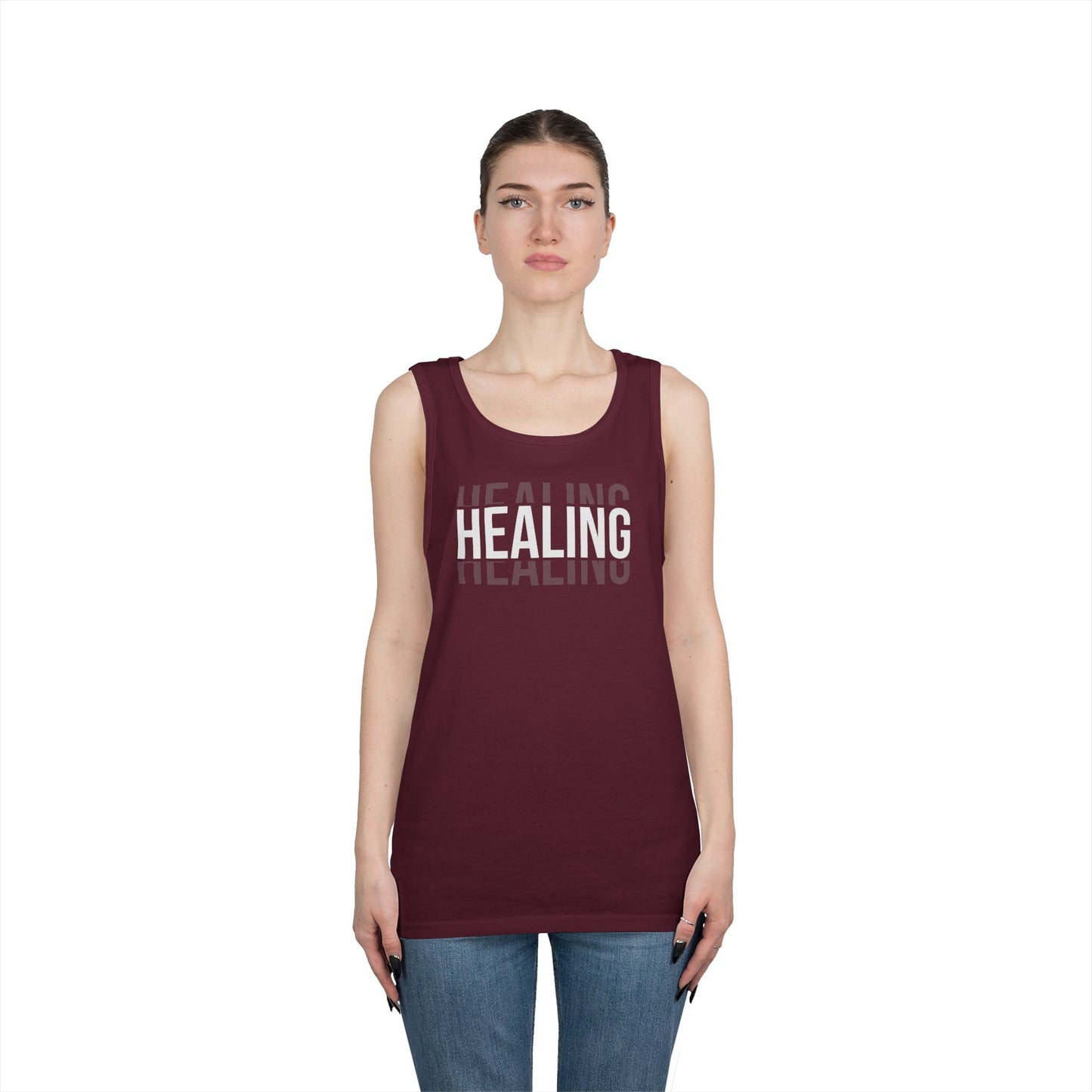 Healing Heavy Cotton Tank Top