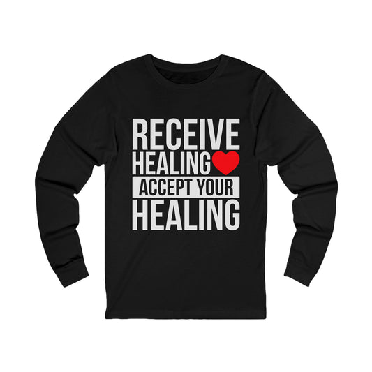 Unisex Heart Healing Long Sleeve Tee