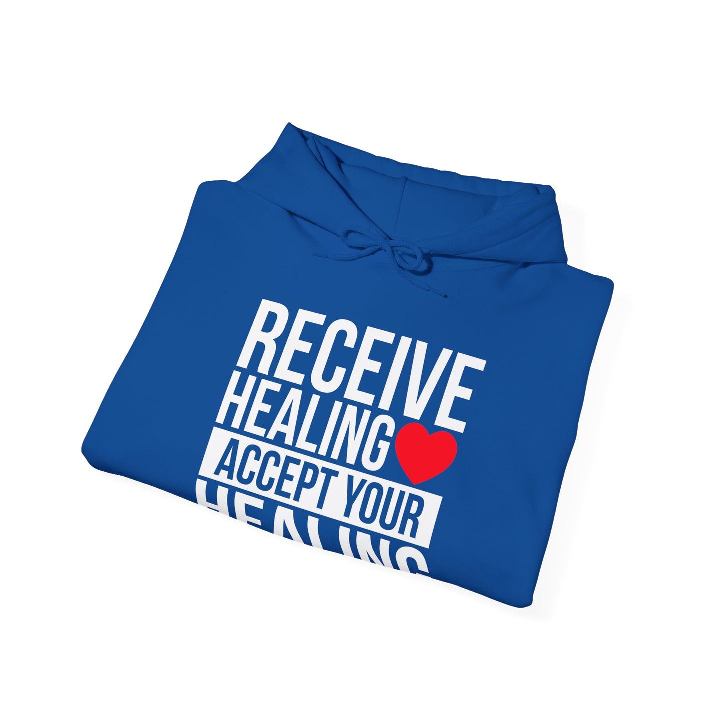 Receive Healing Unisex Heavy Blend Hooded Sweatshirt