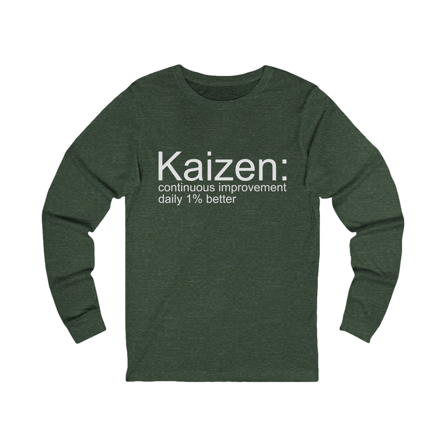 Unisex Kaizen Long Sleeve Tee