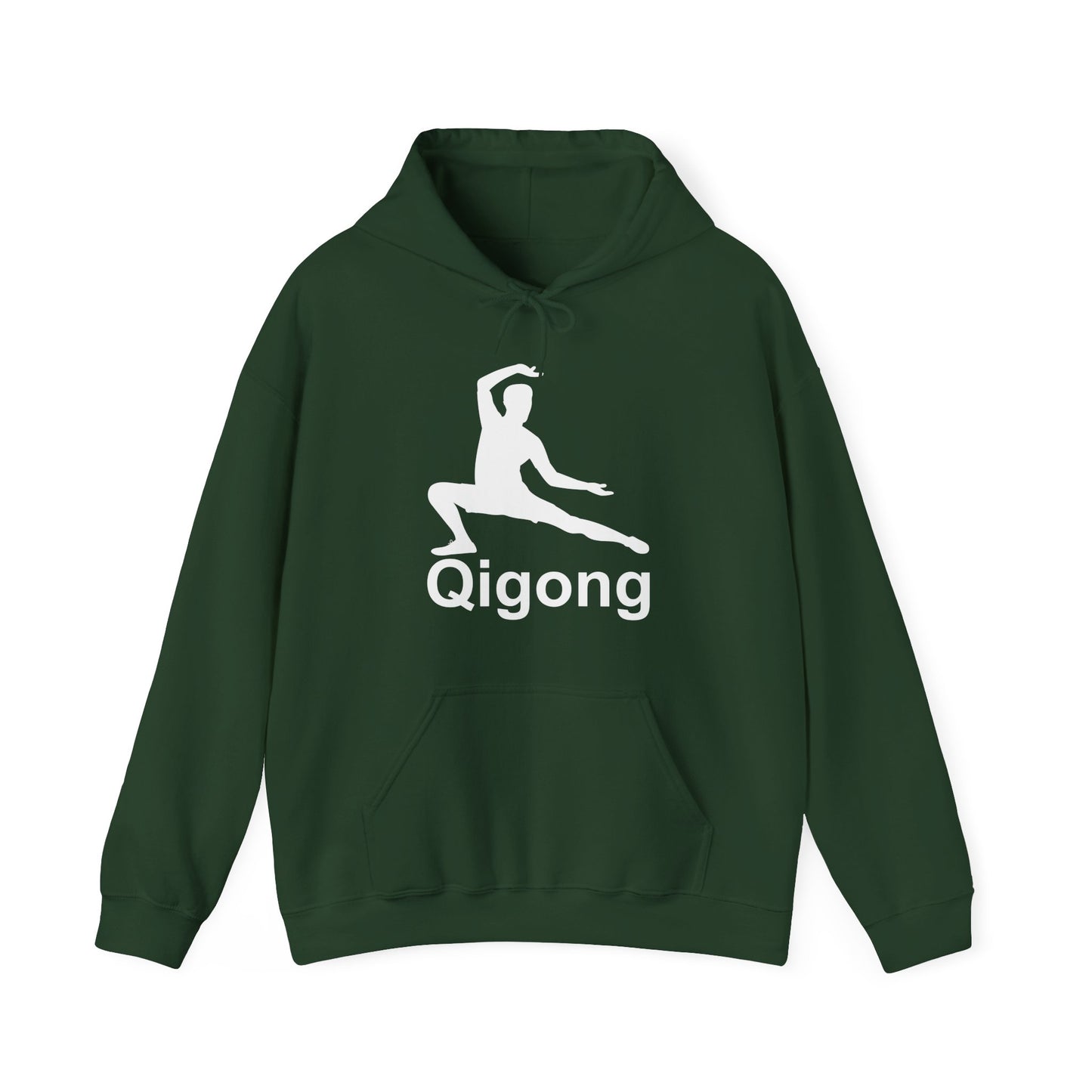 Qigong Unisex Heavy Blend Hooded Sweatshirt
