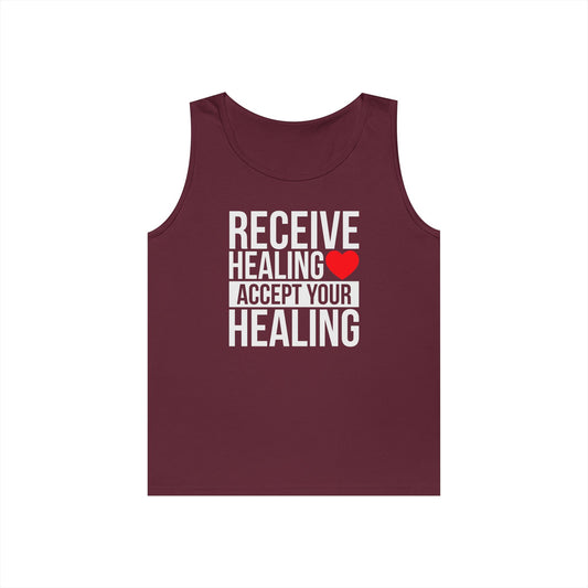 Receive Healing Heavy Cotton Tank Top