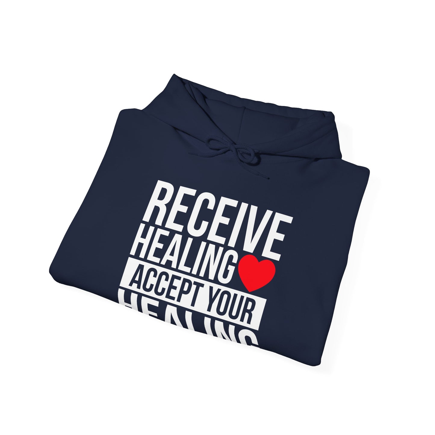 Receive Healing Unisex Heavy Blend Hooded Sweatshirt
