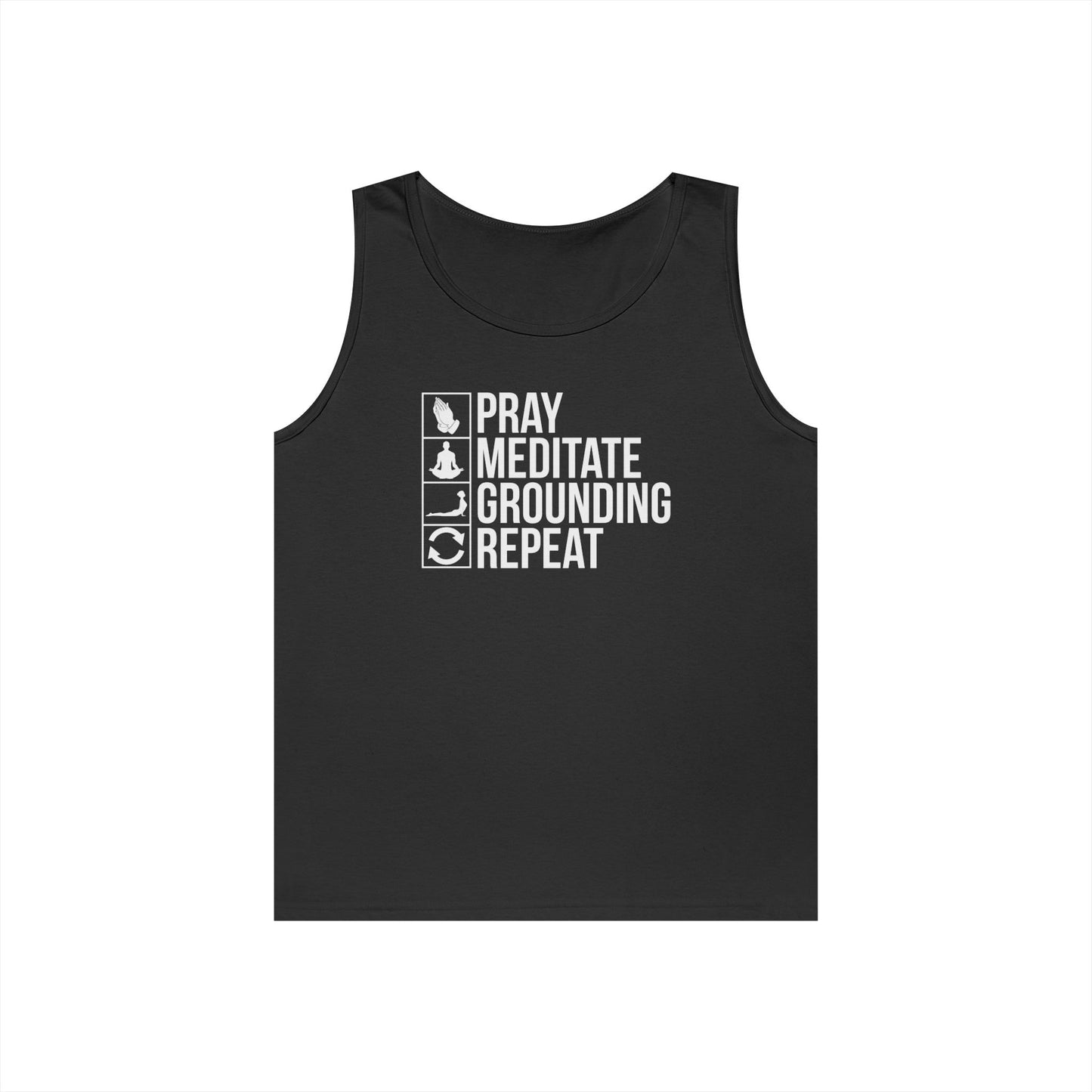 Repeat Unisex Heavy Cotton Tank Top