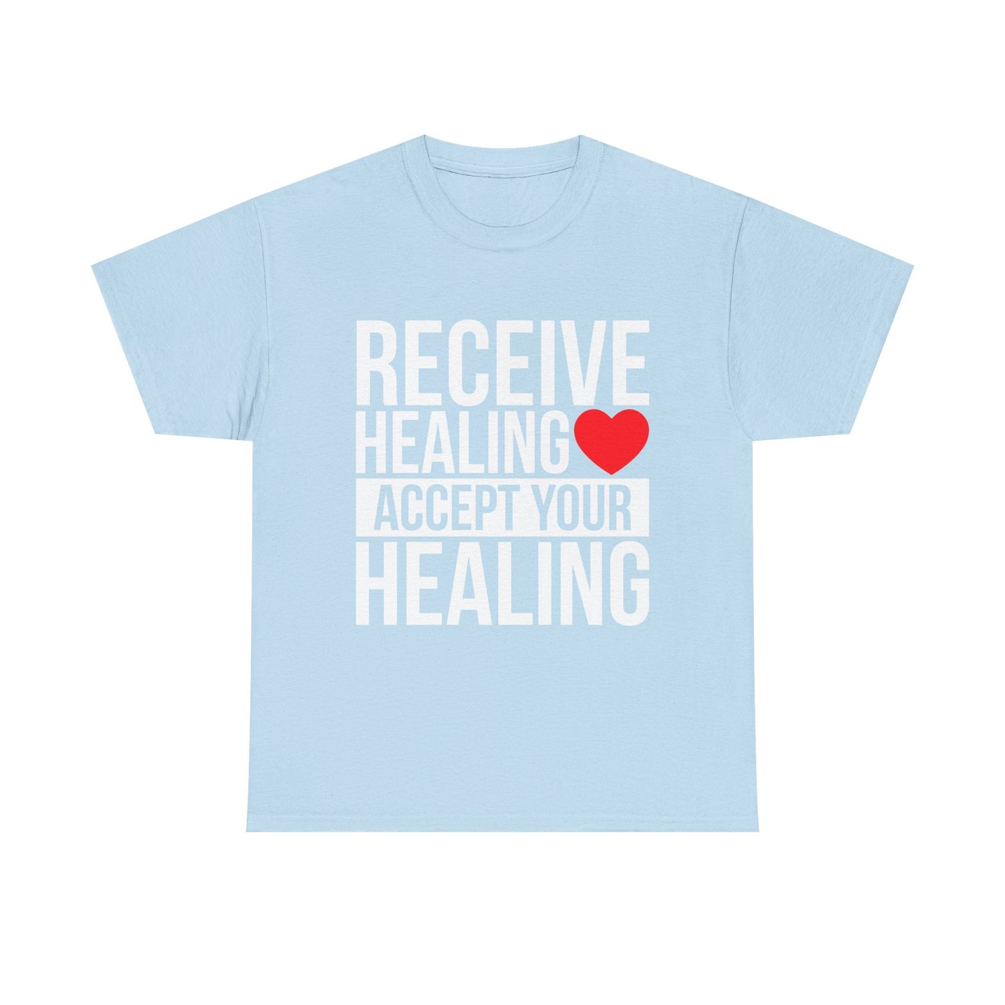 Unisex Heart Healing Heavy Cotton Tee