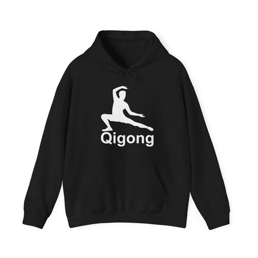 Qigong Unisex Heavy Blend Hooded Sweatshirt