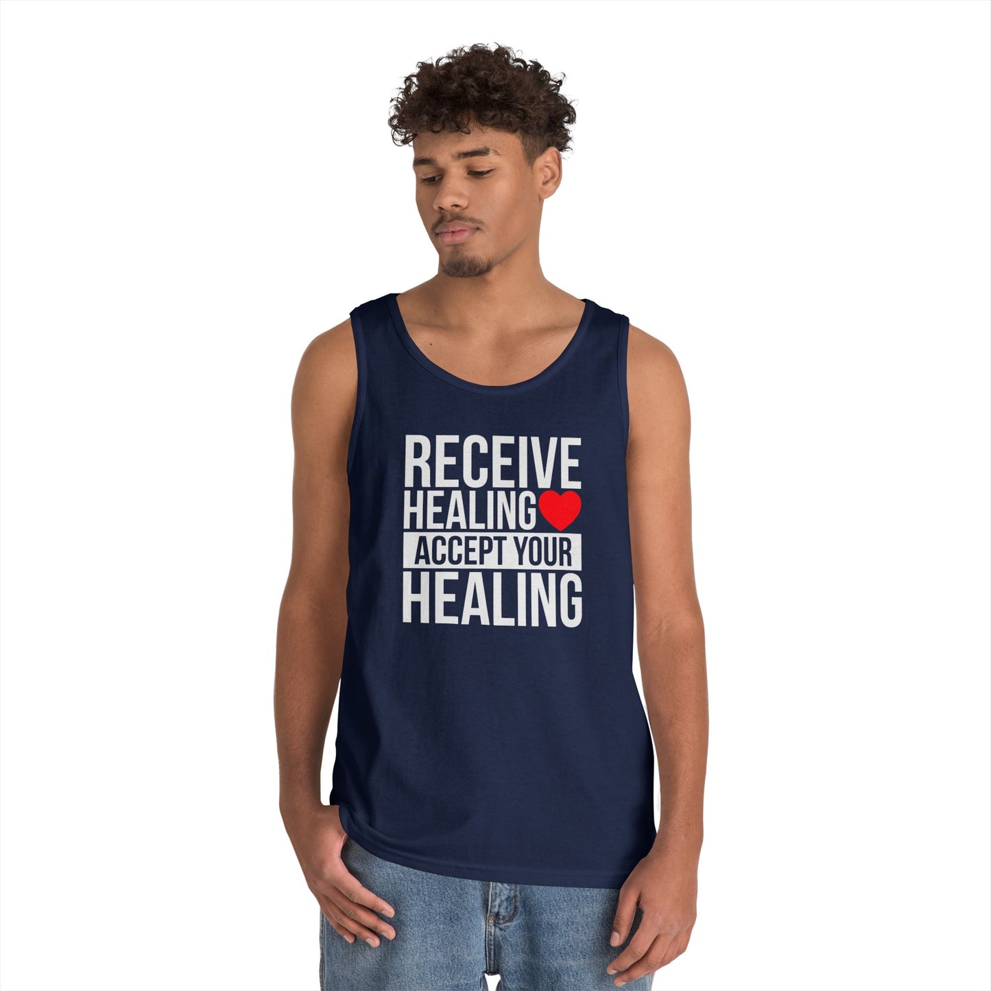 Receive Healing Heavy Cotton Tank Top