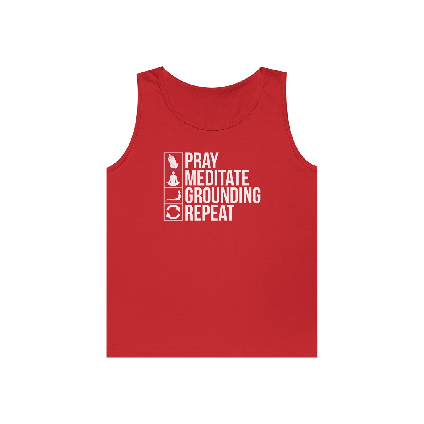 Repeat Unisex Heavy Cotton Tank Top