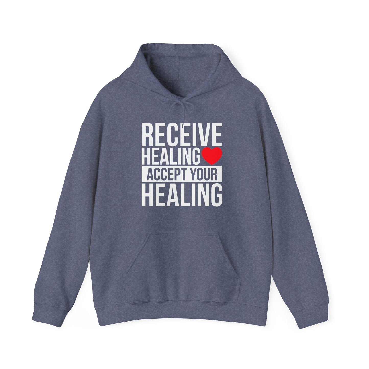 Receive Healing Unisex Heavy Blend Hooded Sweatshirt