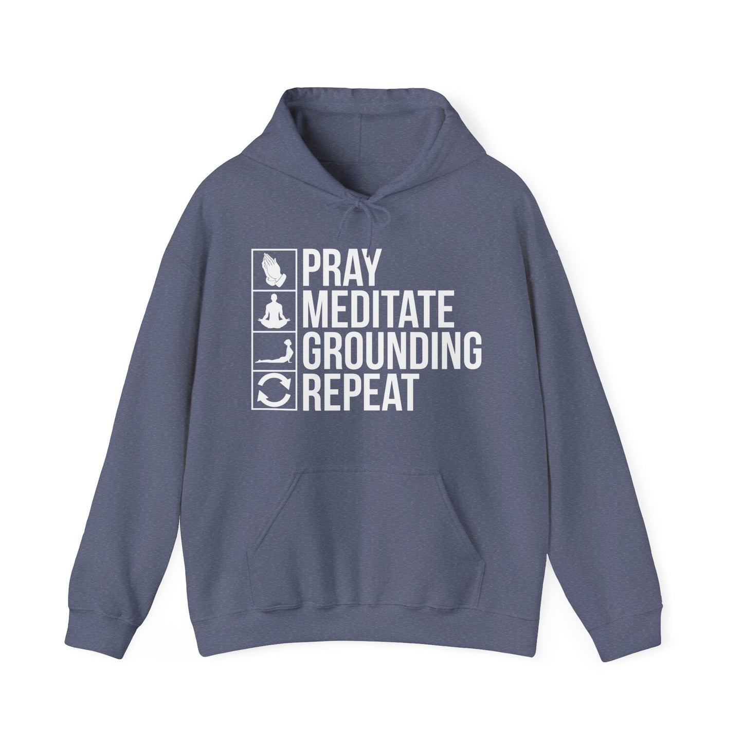 Repeat Unisex Heavy Blend Hooded Sweatshirt