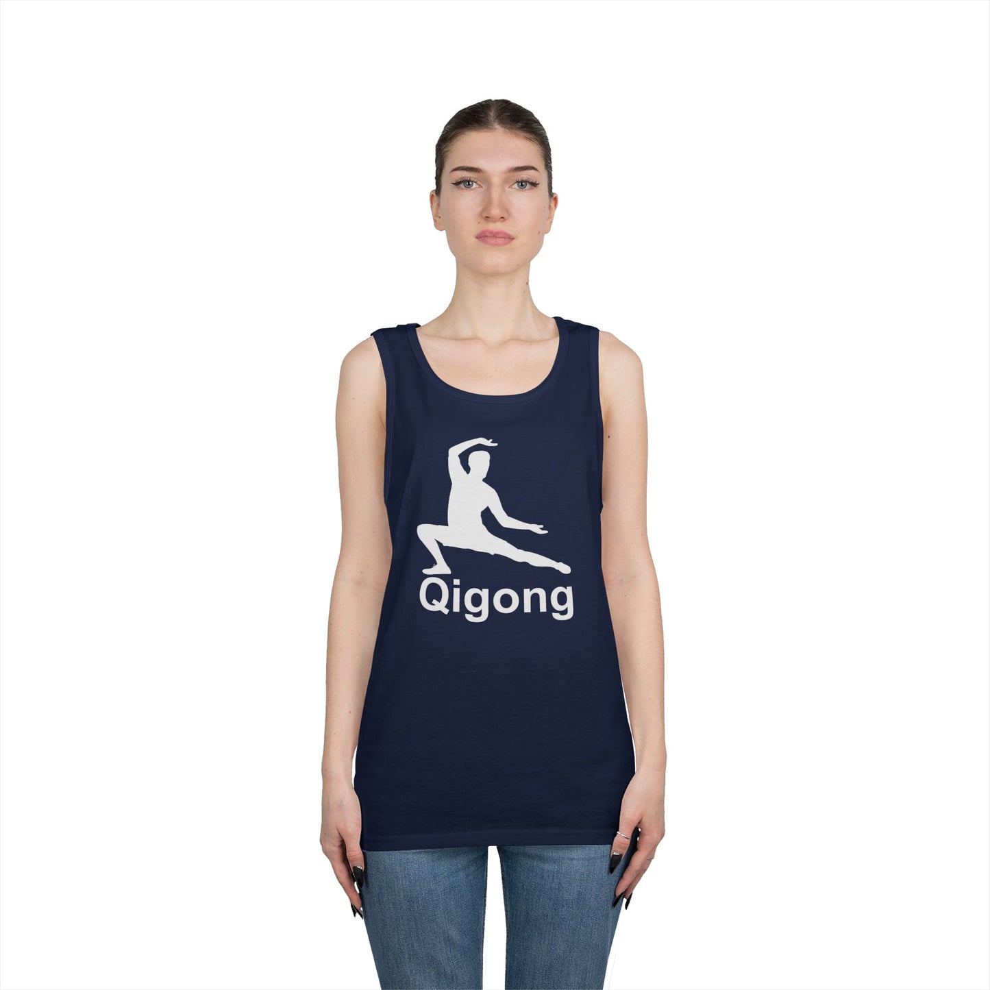 Qigong Heavy Cotton Tank Top