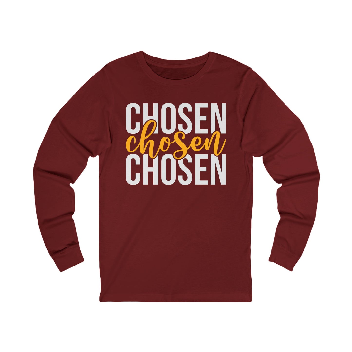 Inspirational Unisex Long Sleeve Tee - Chosen