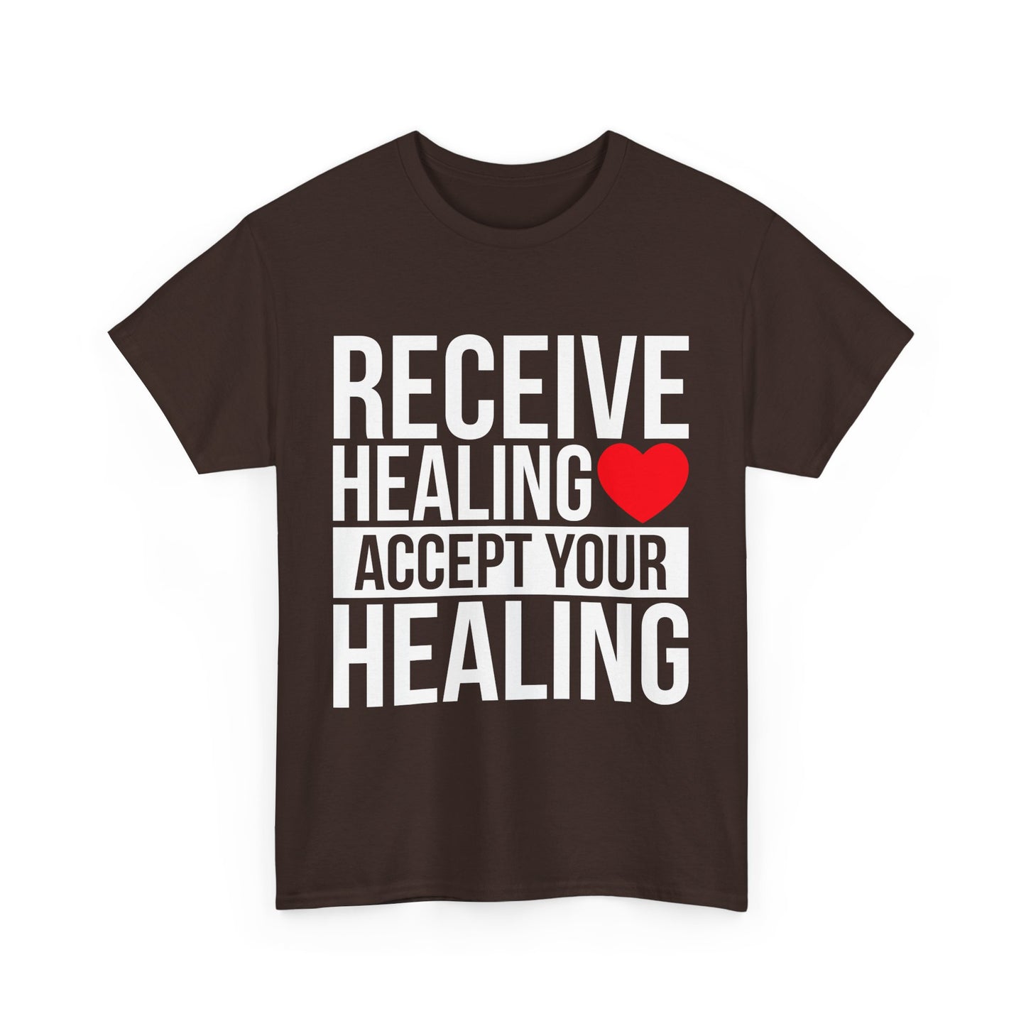 Unisex Heart Healing Heavy Cotton Tee