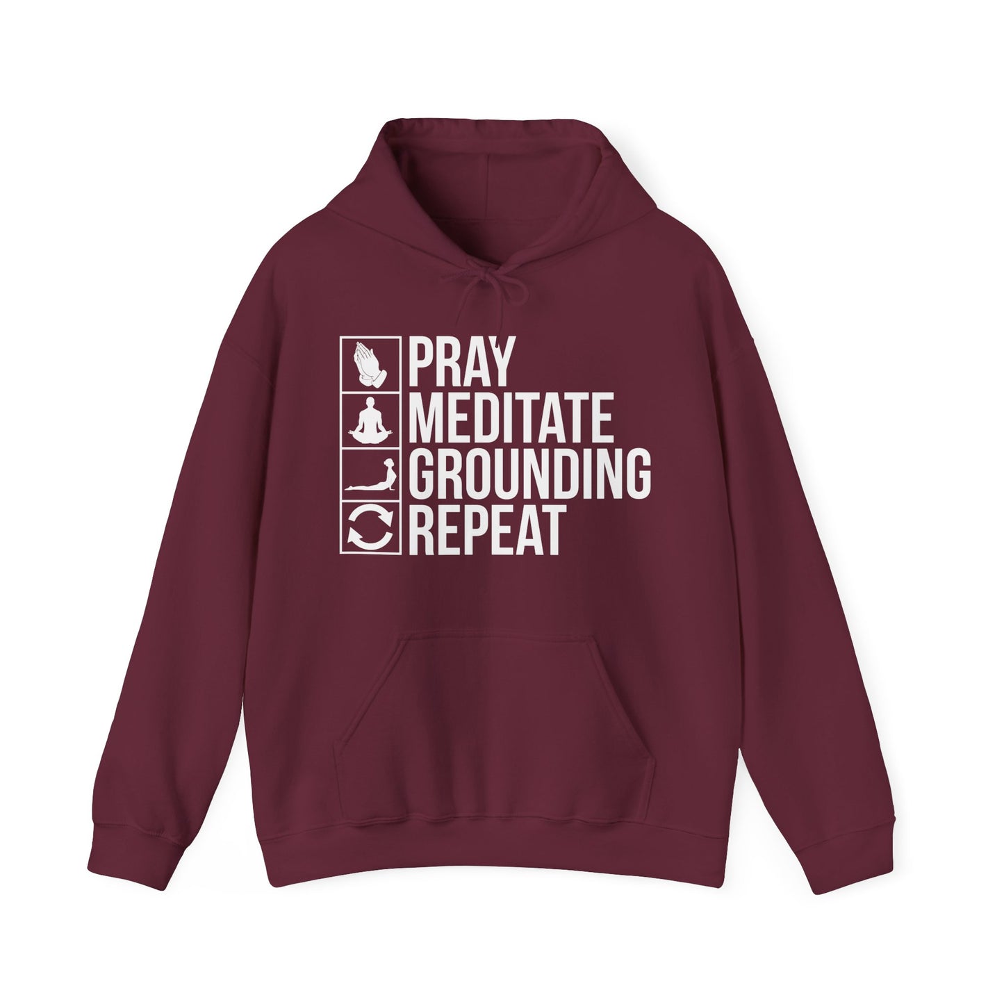 Repeat Unisex Heavy Blend Hooded Sweatshirt
