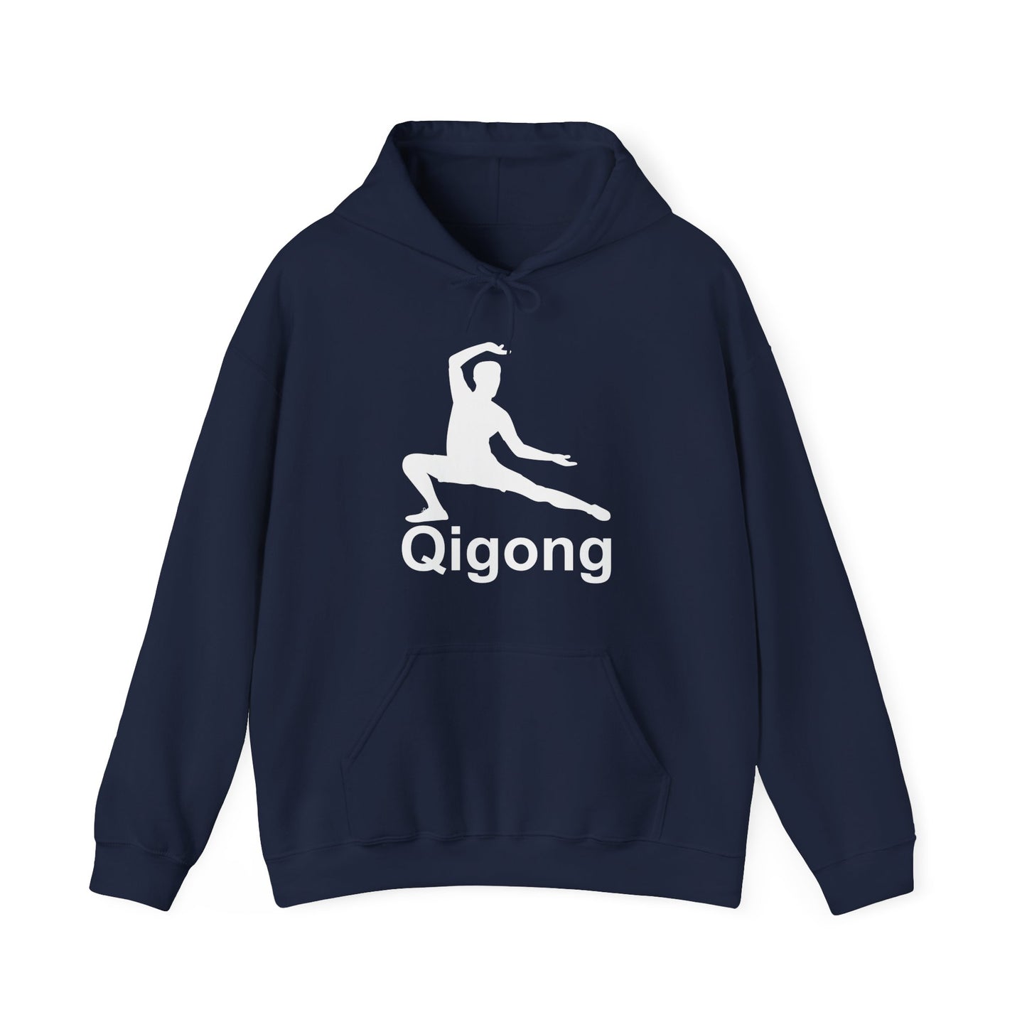 Qigong Unisex Heavy Blend Hooded Sweatshirt