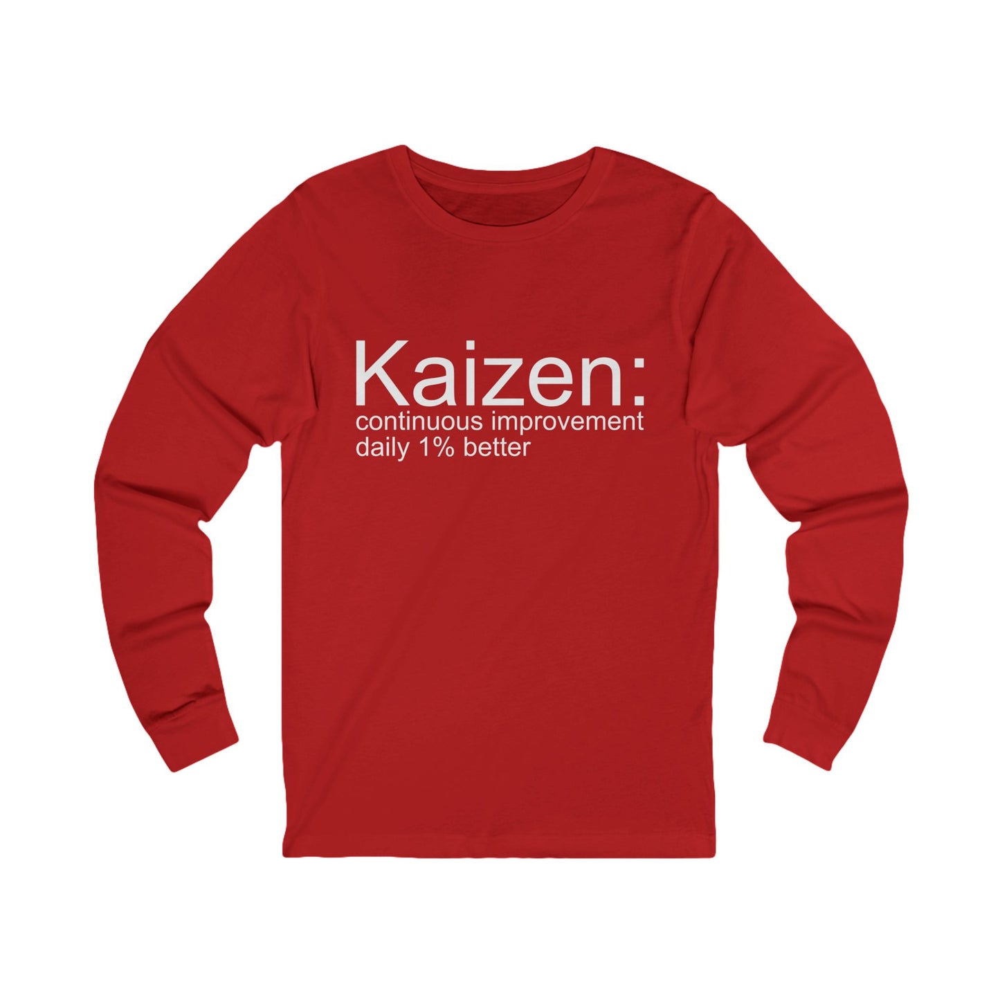 Unisex Kaizen Long Sleeve Tee