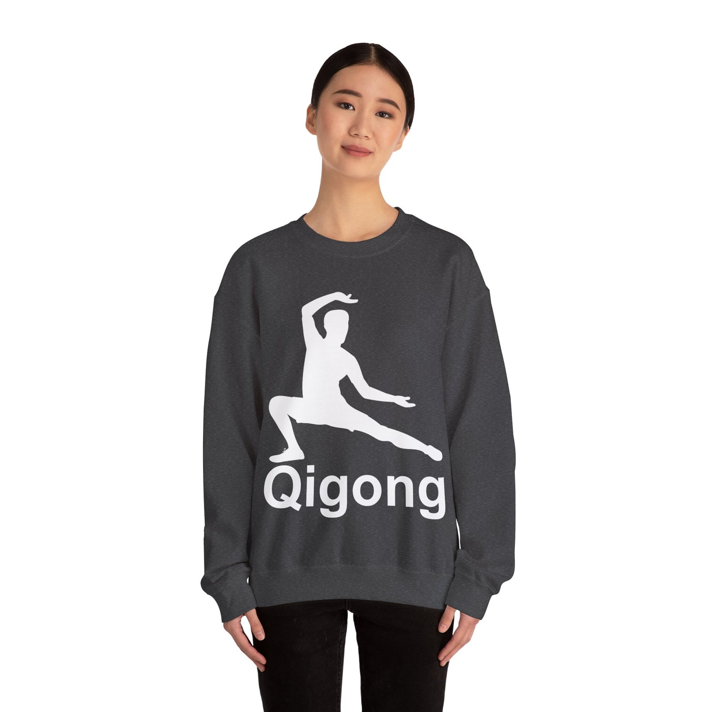 Qigong Crewneck Sweatshirt - Unisex Heavy Blend