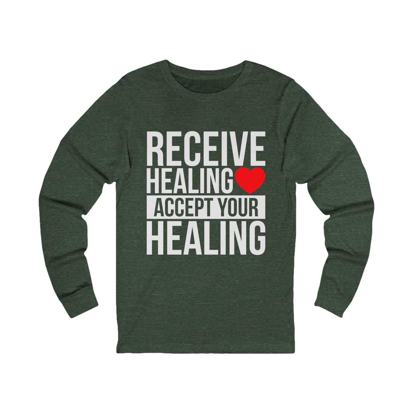 Unisex Heart Healing Long Sleeve Tee