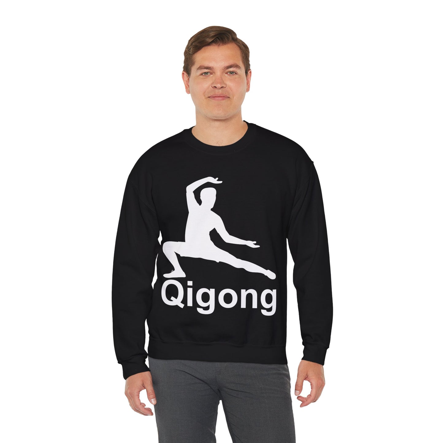 Qigong Crewneck Sweatshirt - Unisex Heavy Blend