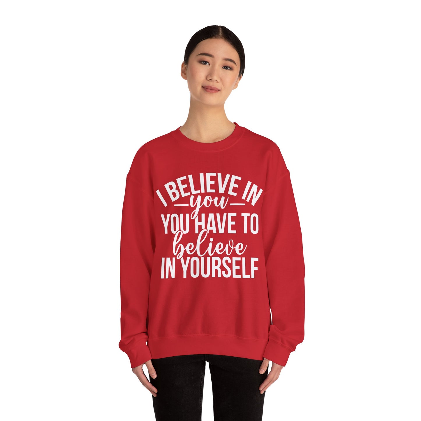 Believe in Yourself Unisex Heavy Blend™ Crewneck Sweatshirt