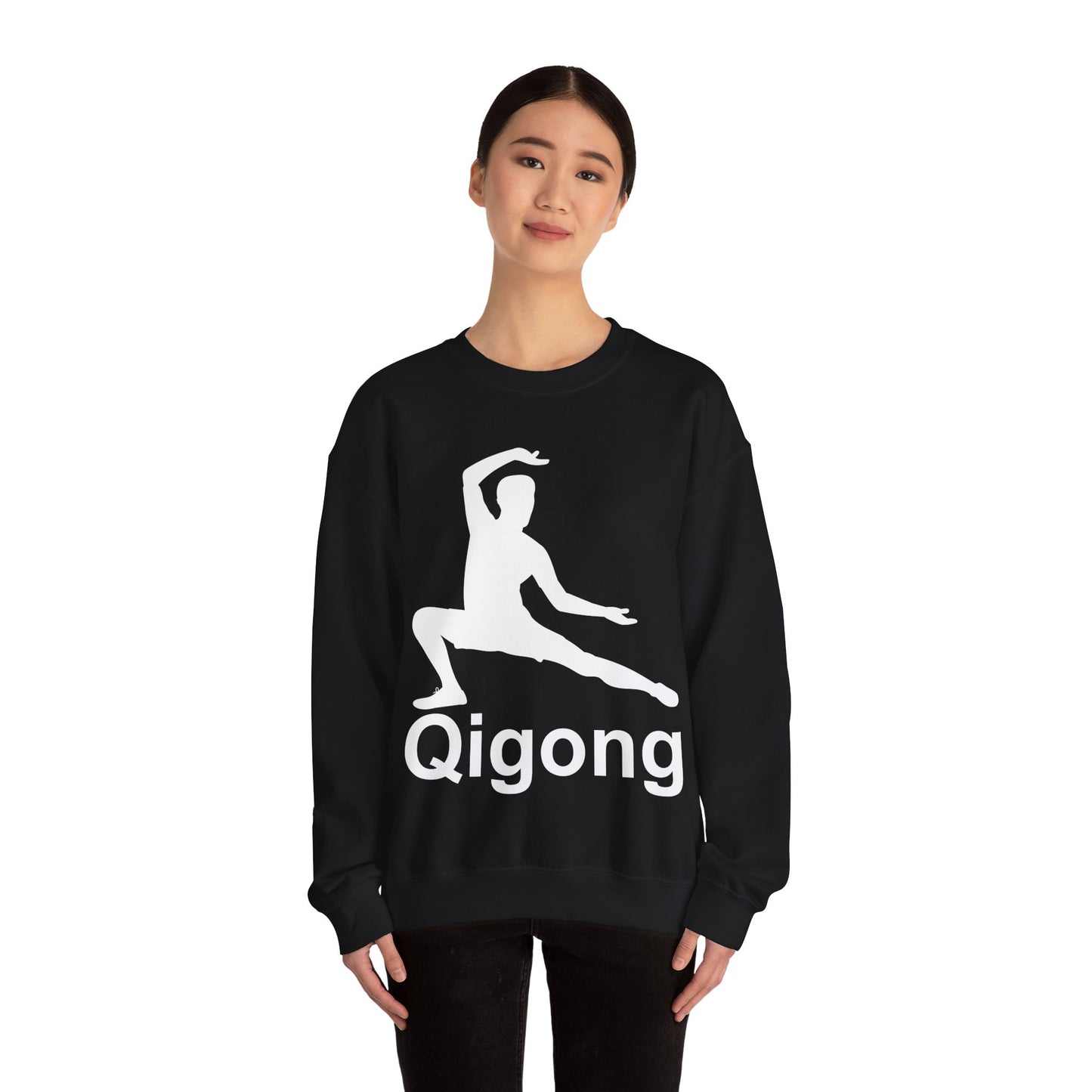 Qigong Crewneck Sweatshirt - Unisex Heavy Blend