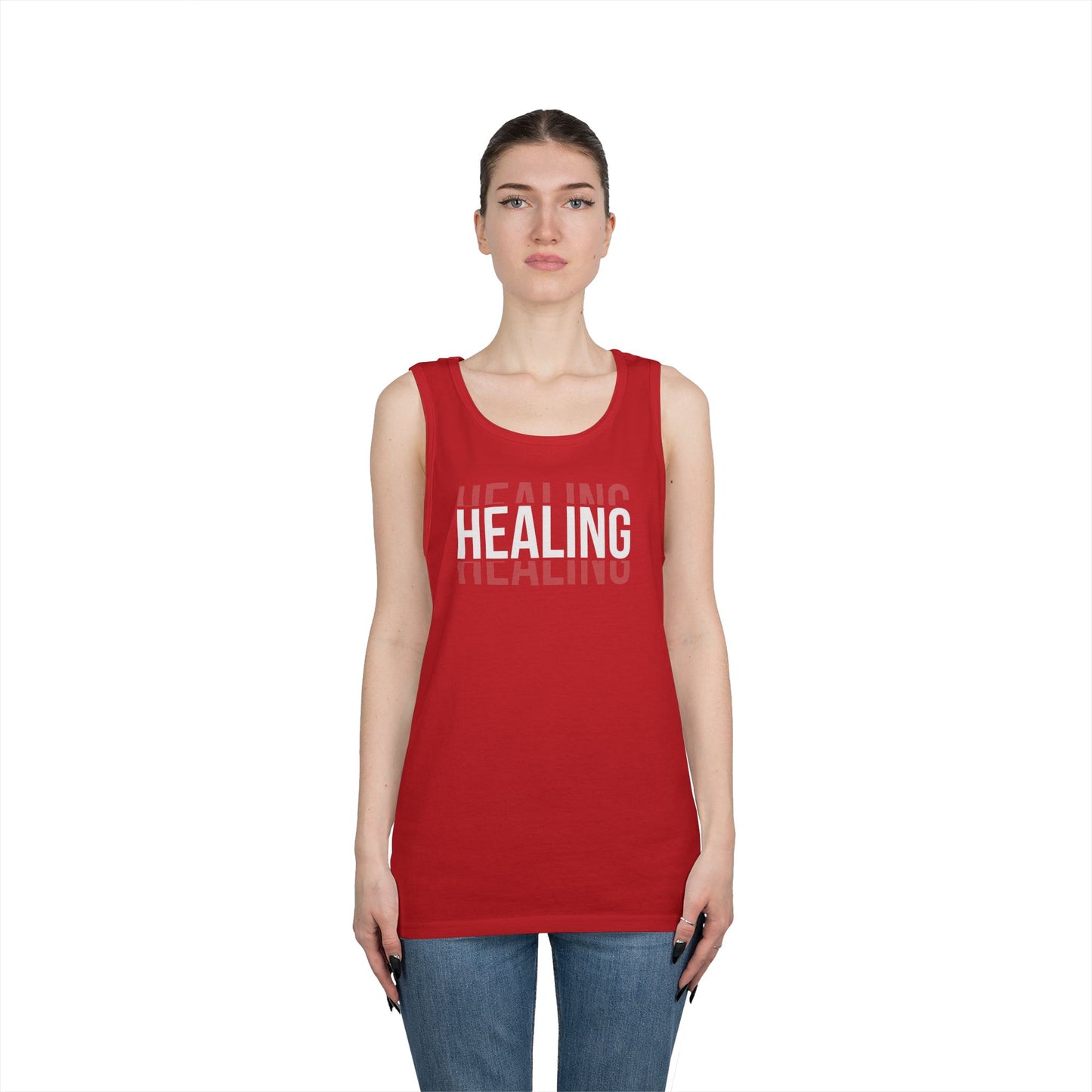 Healing Heavy Cotton Tank Top