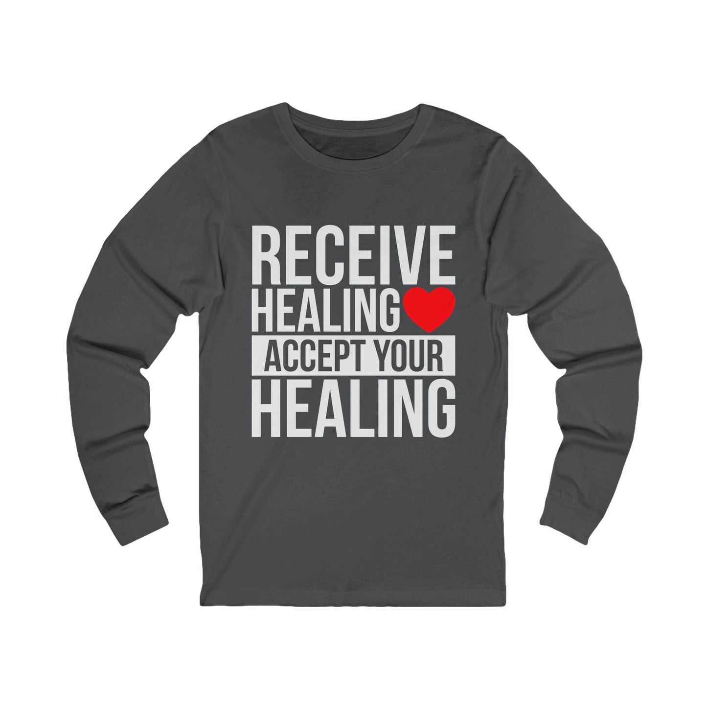 Unisex Heart Healing Long Sleeve Tee