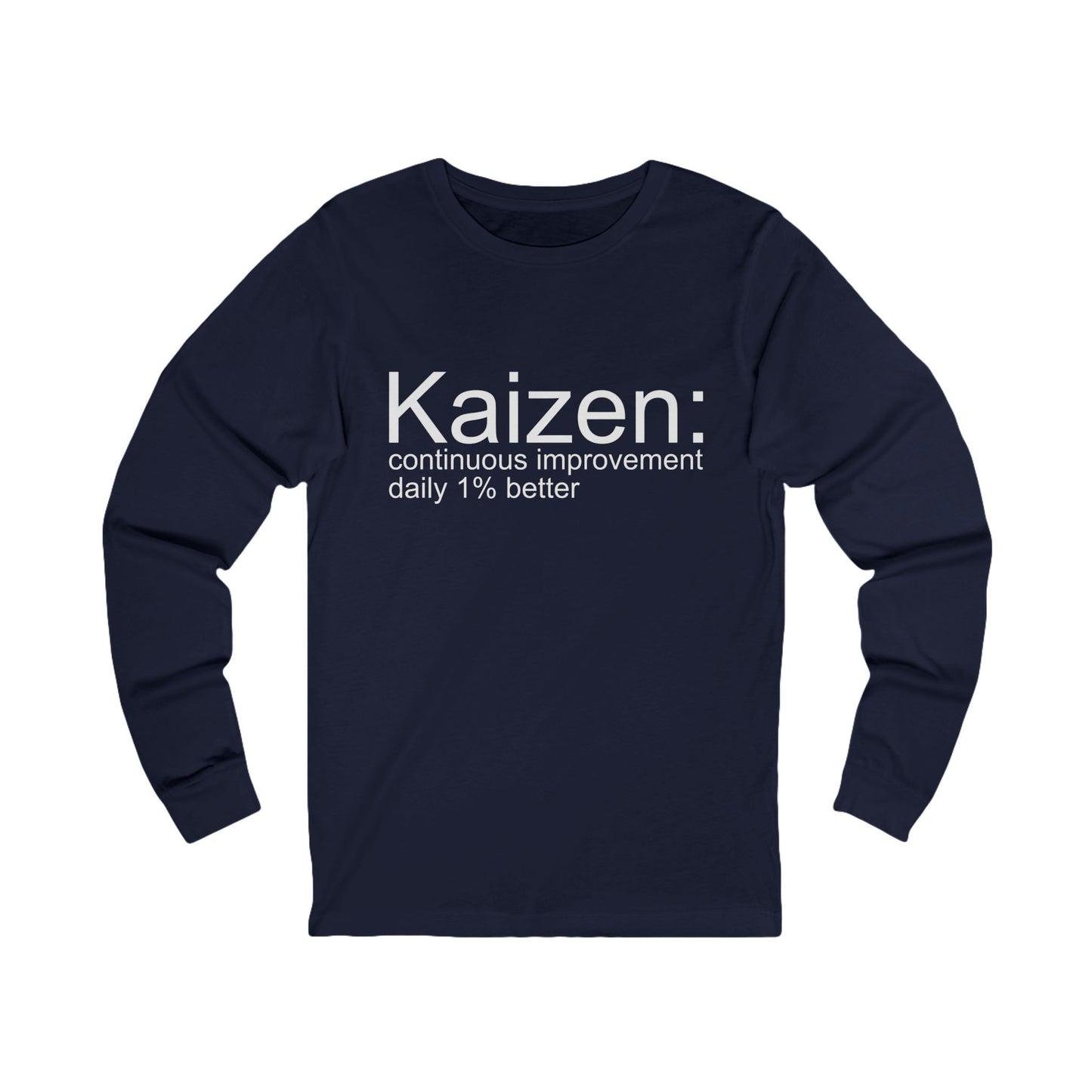 Unisex Kaizen Long Sleeve Tee