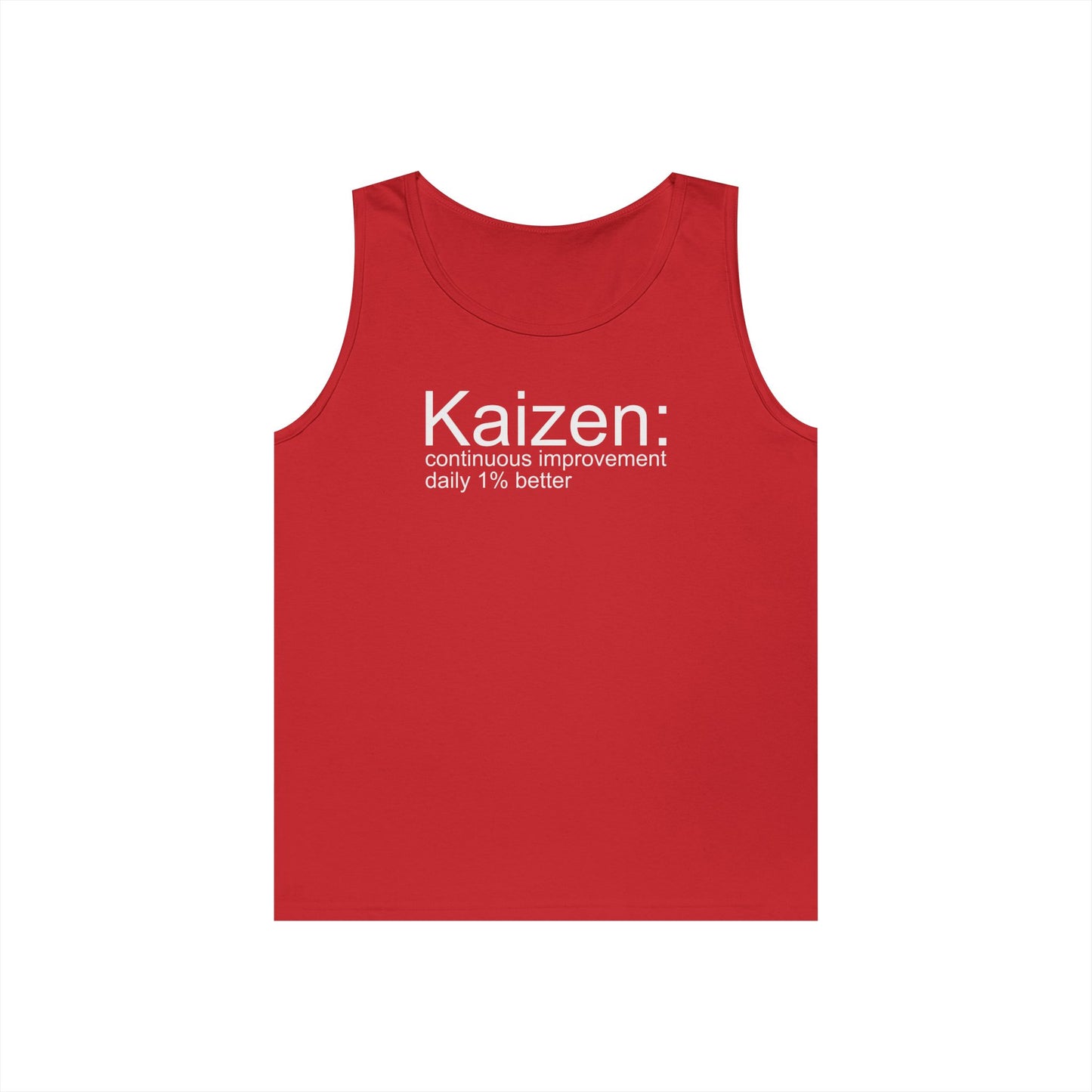 Kaizen Heavy Cotton Tank Top