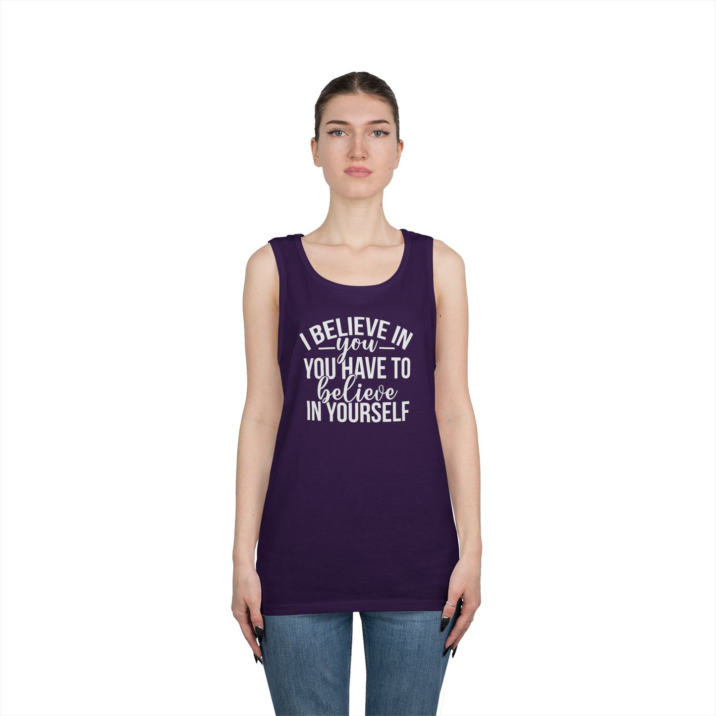 Believe in Yourself Heavy Cotton Tank Top