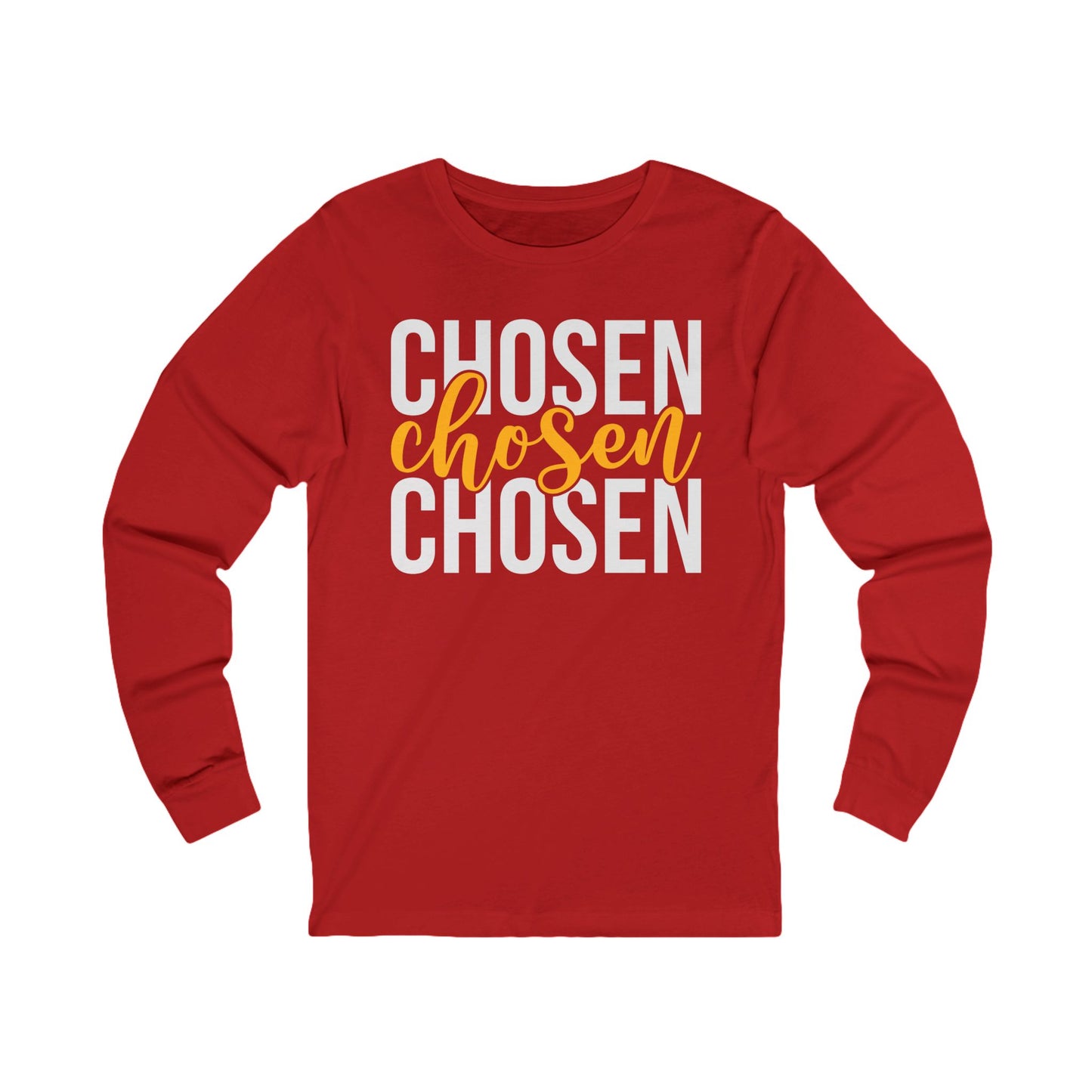 Inspirational Unisex Long Sleeve Tee - Chosen