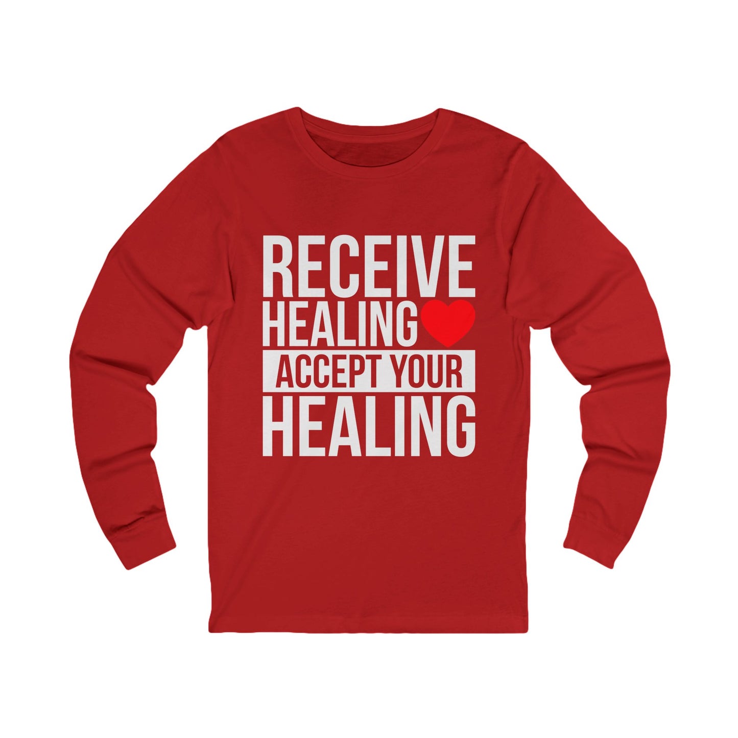 Unisex Heart Healing Long Sleeve Tee