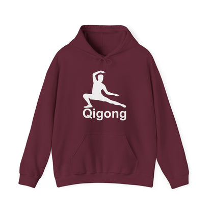 Qigong Unisex Heavy Blend Hooded Sweatshirt