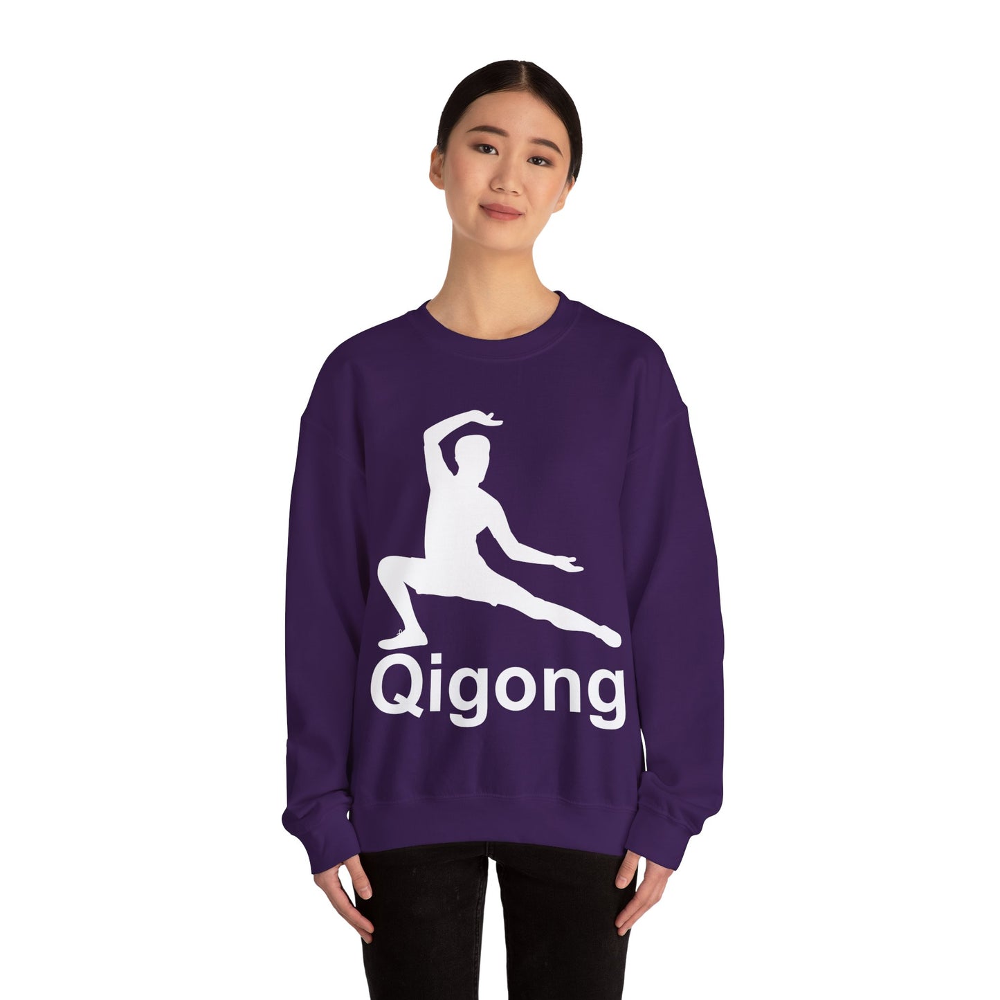 Qigong Crewneck Sweatshirt - Unisex Heavy Blend
