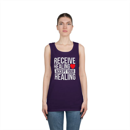Receive Healing Heavy Cotton Tank Top