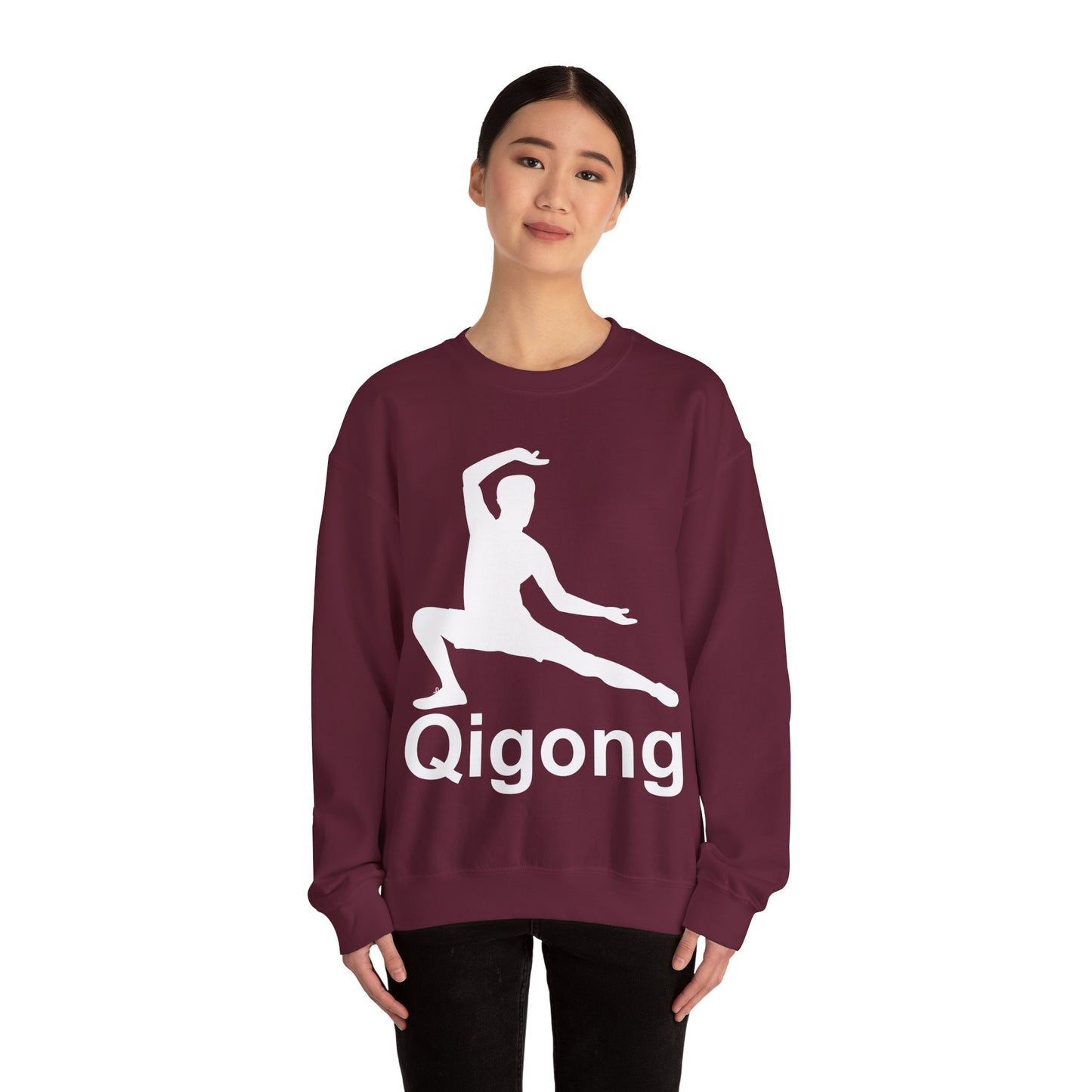 Qigong Crewneck Sweatshirt - Unisex Heavy Blend