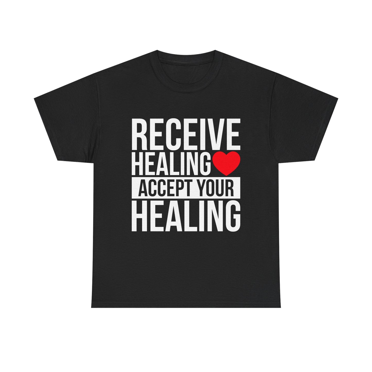 Unisex Heart Healing Heavy Cotton Tee