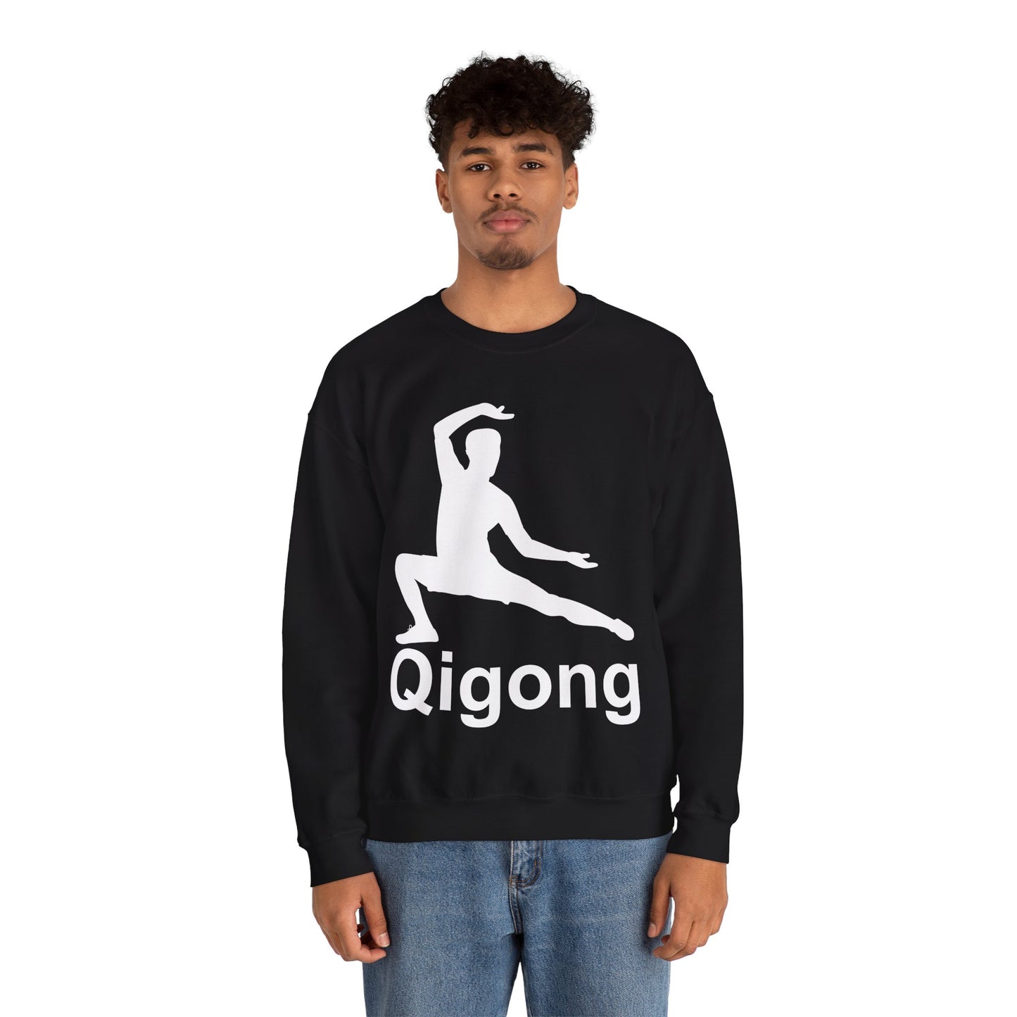 Qigong Crewneck Sweatshirt - Unisex Heavy Blend