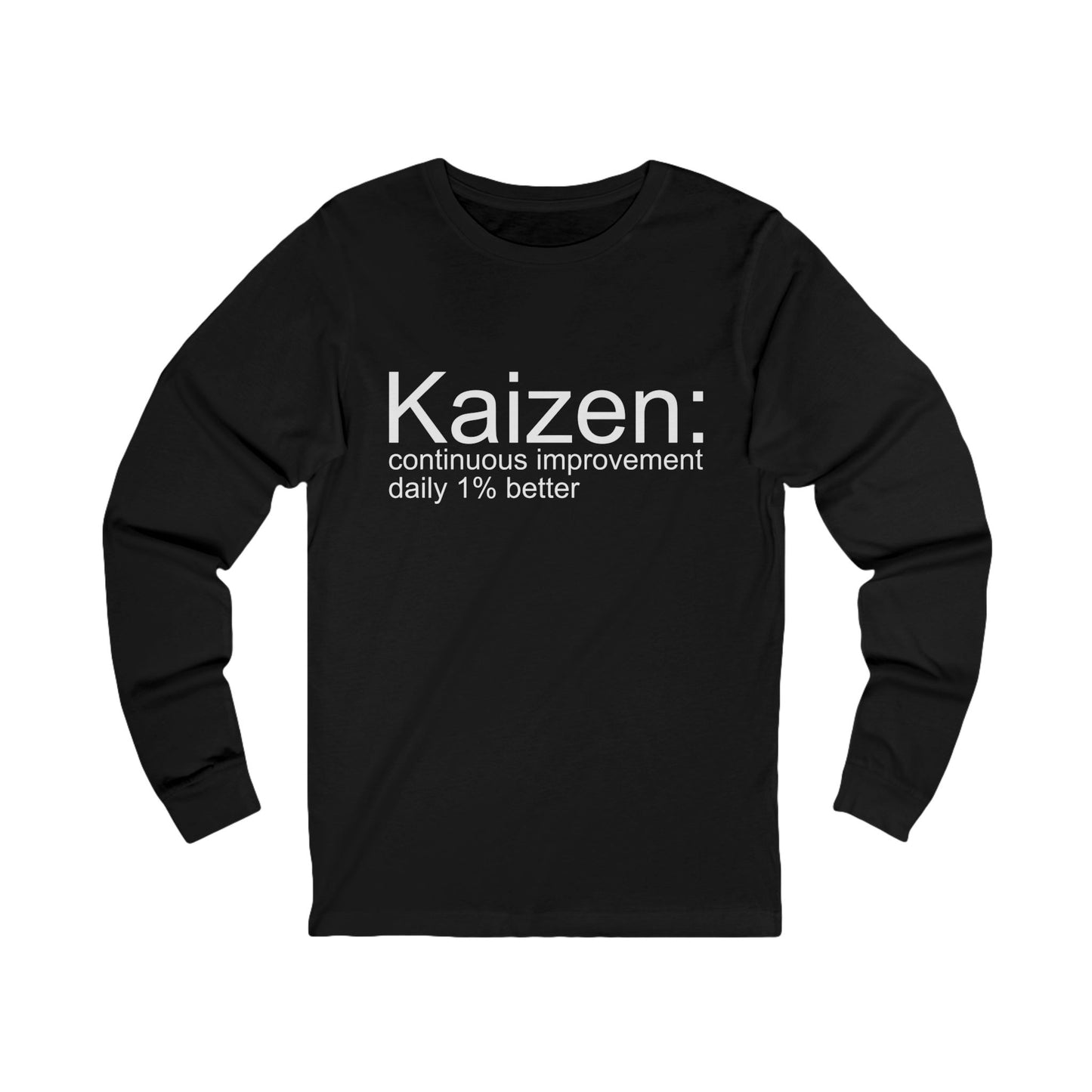 Unisex Kaizen Long Sleeve Tee