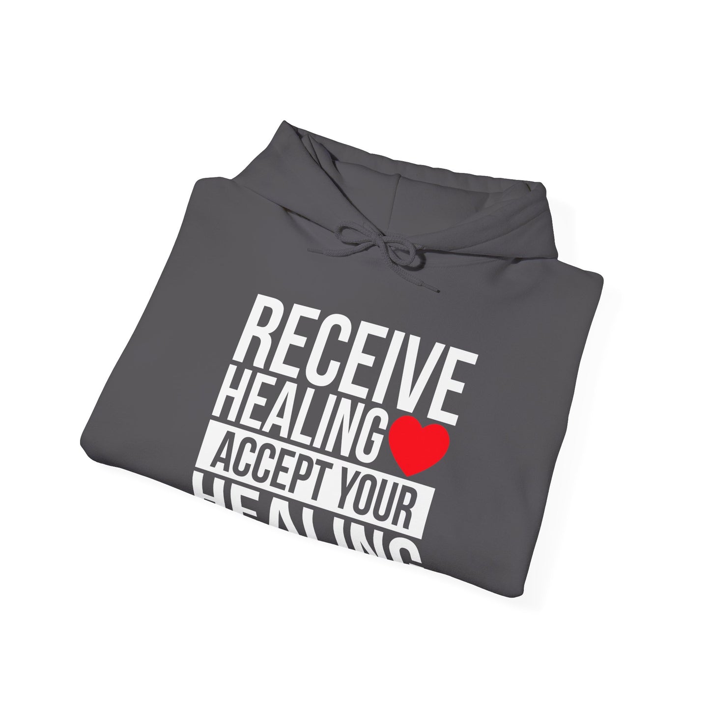 Receive Healing Unisex Heavy Blend Hooded Sweatshirt