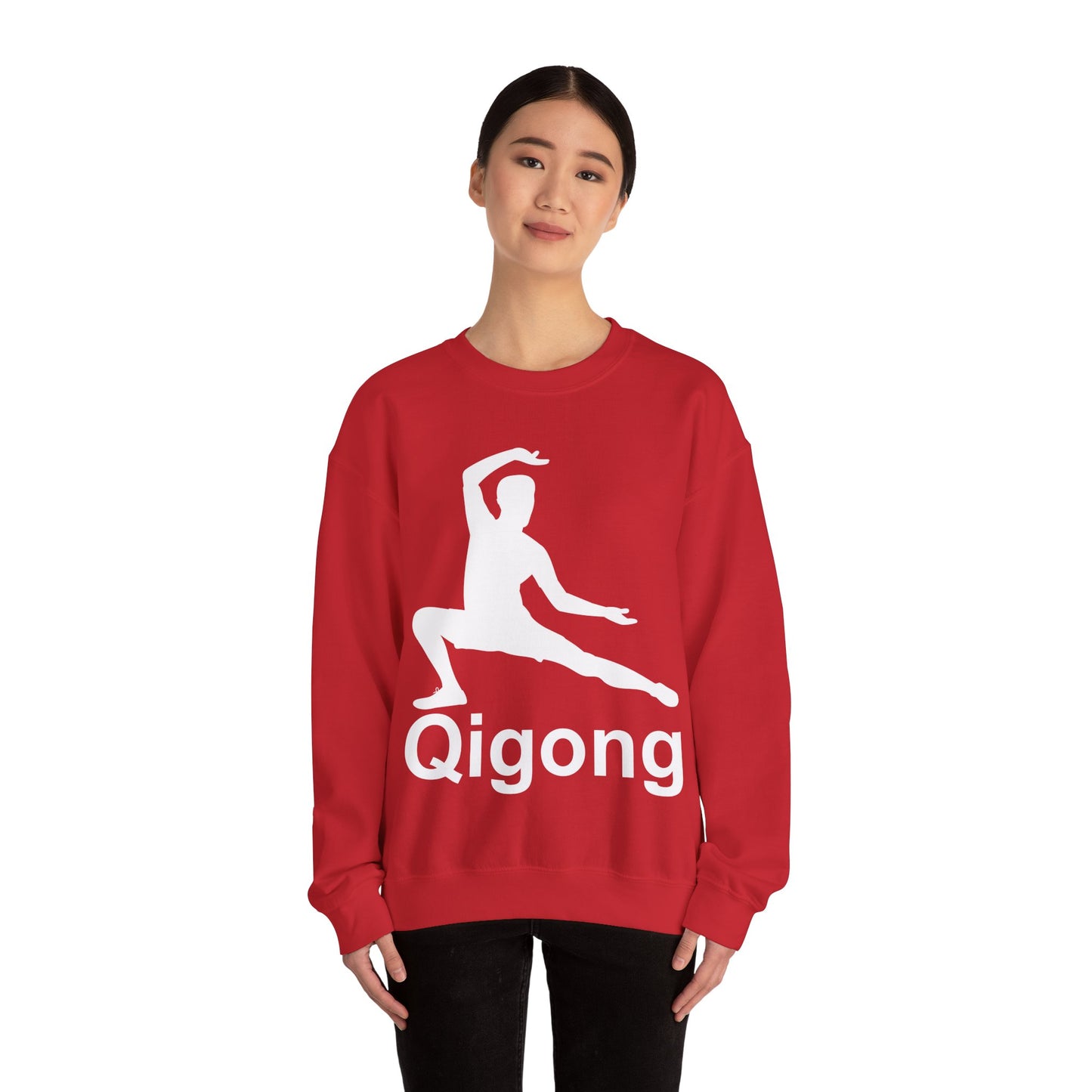 Qigong Crewneck Sweatshirt - Unisex Heavy Blend