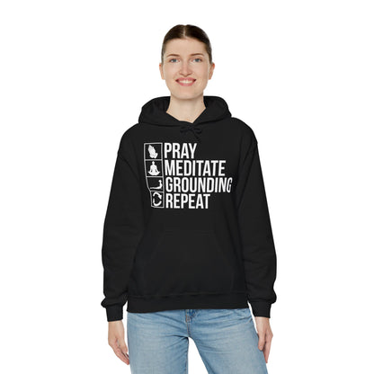 Repeat Unisex Heavy Blend Hooded Sweatshirt
