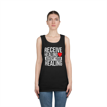 Receive Healing Heavy Cotton Tank Top