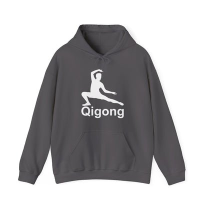Qigong Unisex Heavy Blend Hooded Sweatshirt