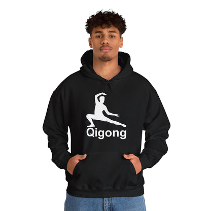 Qigong Unisex Heavy Blend Hooded Sweatshirt